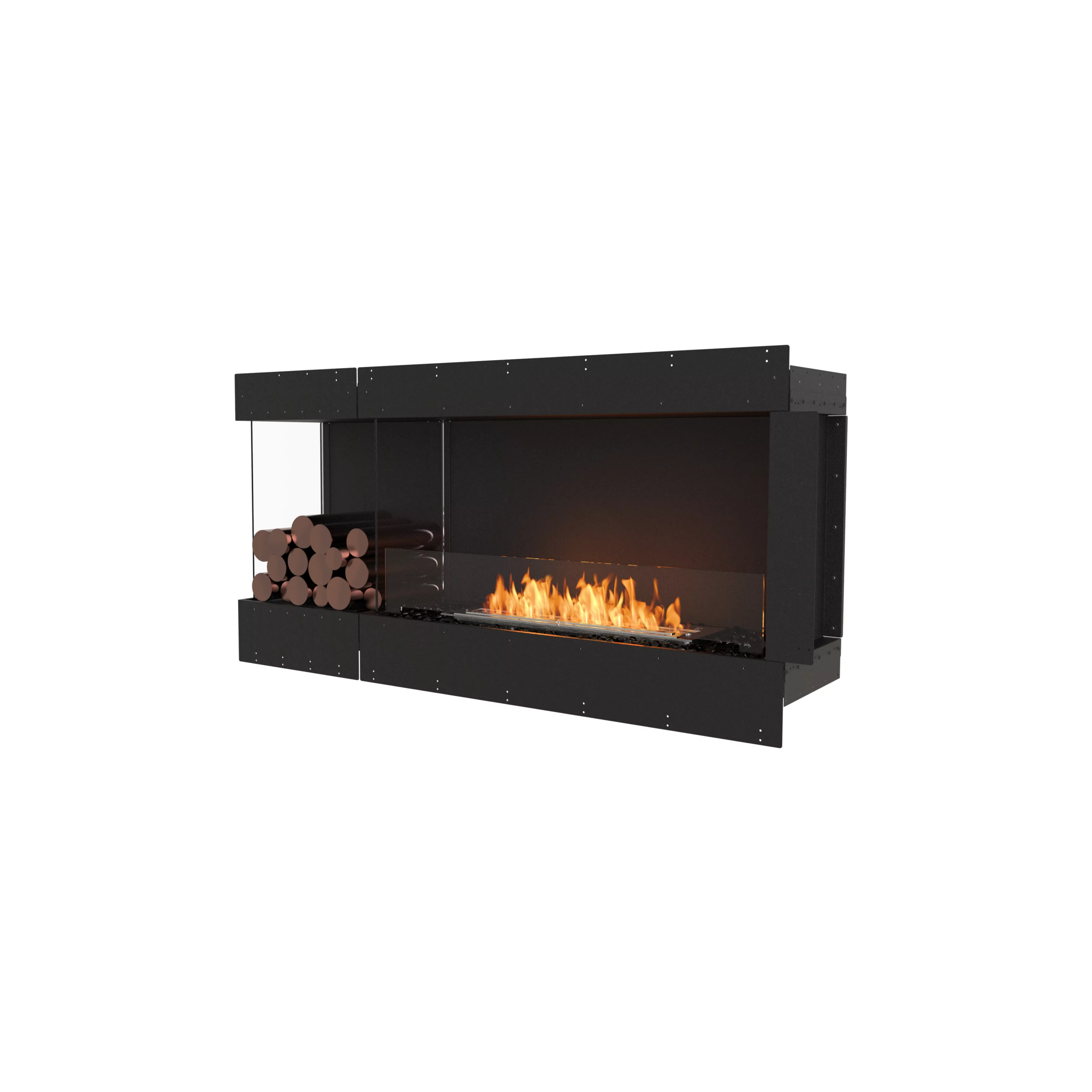 Left Corner Fireplaces: Flex Series | EcoSmart Fire